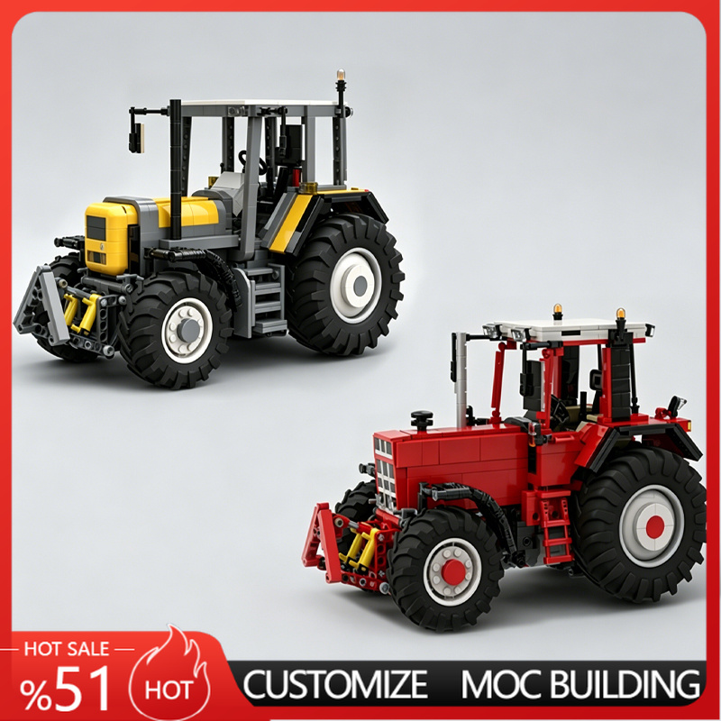 Agriculture Farming Education - Modelo MOC de tractor agrícola, vehículo