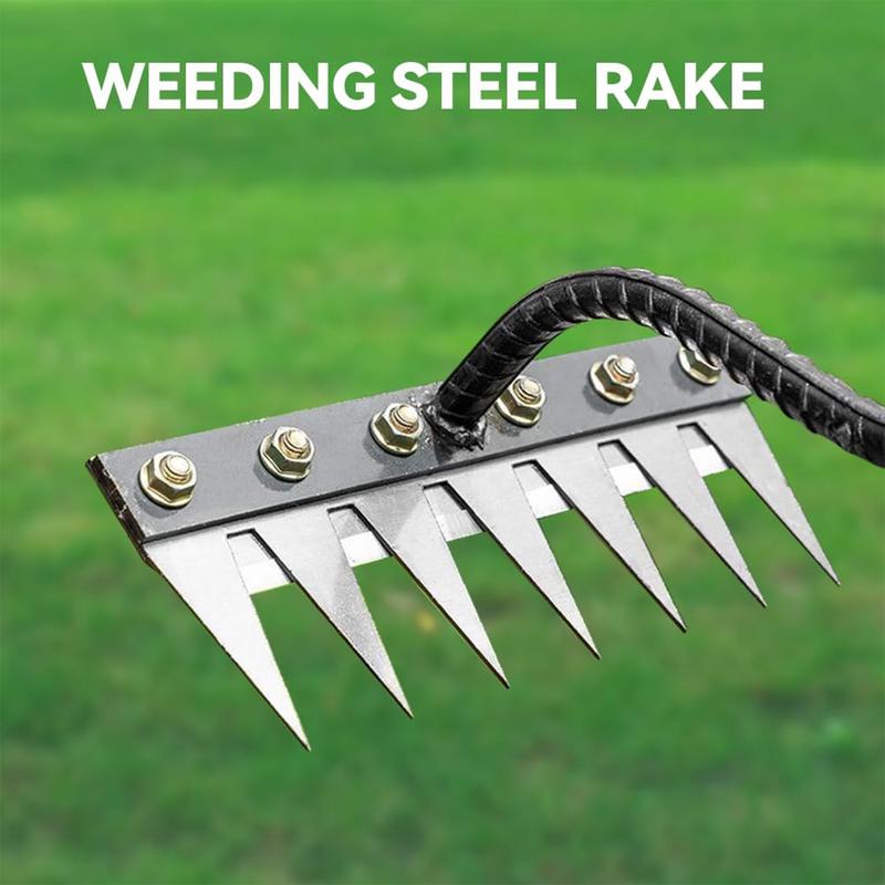 Agriculture Farming Hand Tools - Rastrillo de mano de acero al
