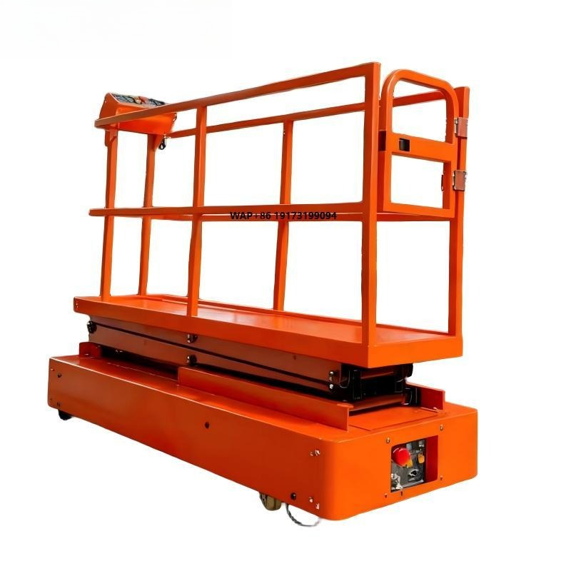 Agriculture Tomato Farming - Carro elevador de tijera eléctrico pequeño