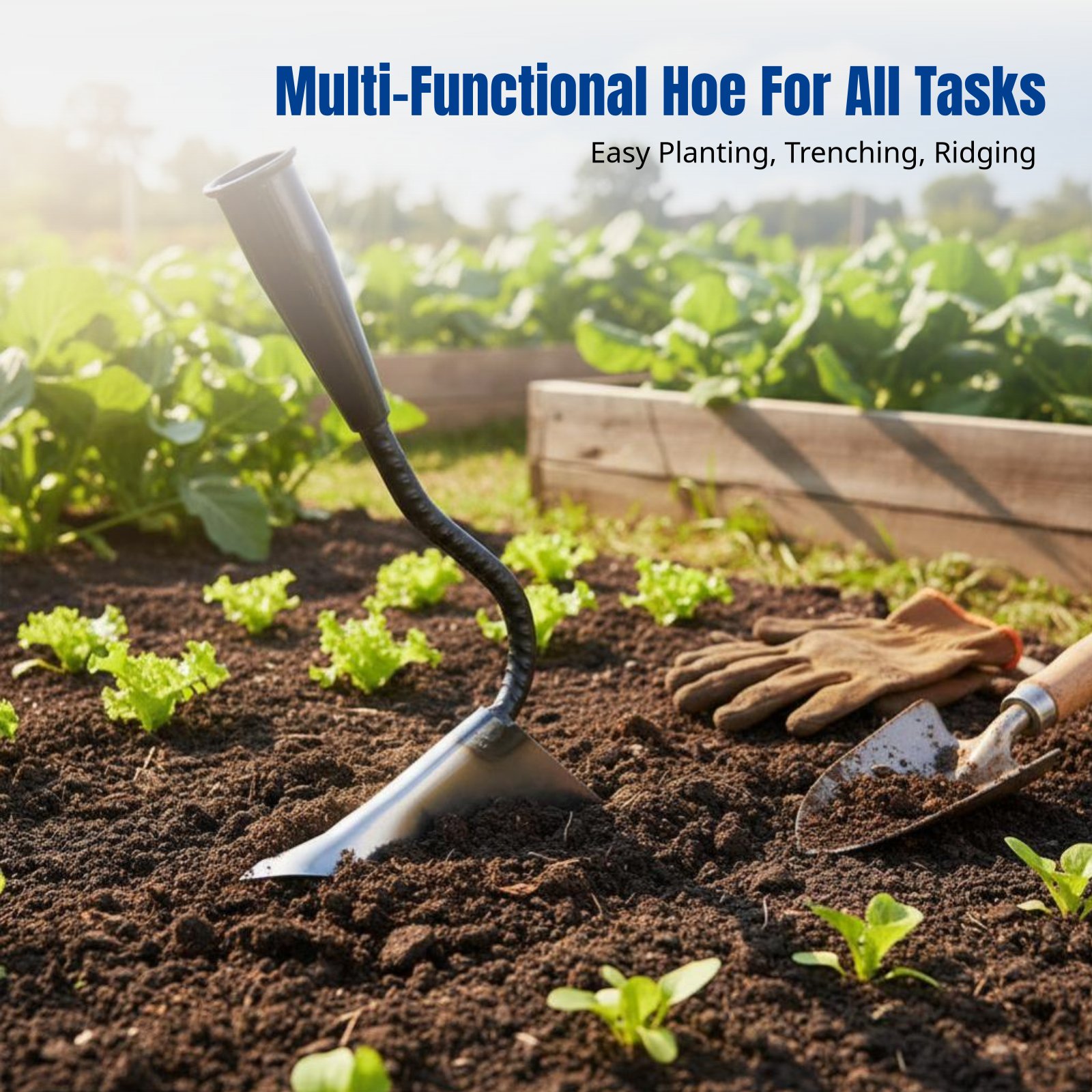 Agriculture Farming Hand Tools - Azada Triangular de Acero al Manganeso