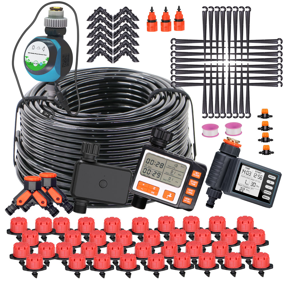 Greenhouse Plastic Film - Kit de riego automático con goteros