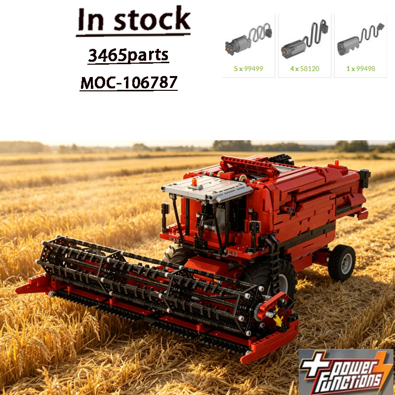 Agriculture Farming Education - Bloques de Construcción MOC-106787, Nueva Cosechadora