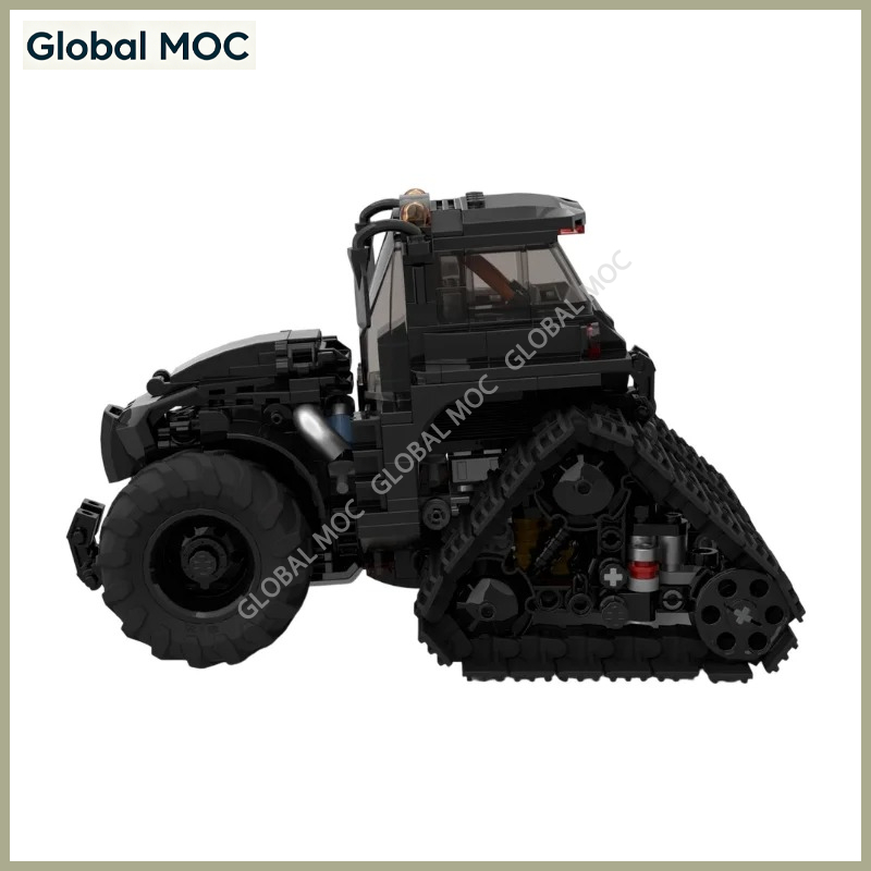 Agriculture Farming Education - Juego de Ladrillos MOC de Tractor