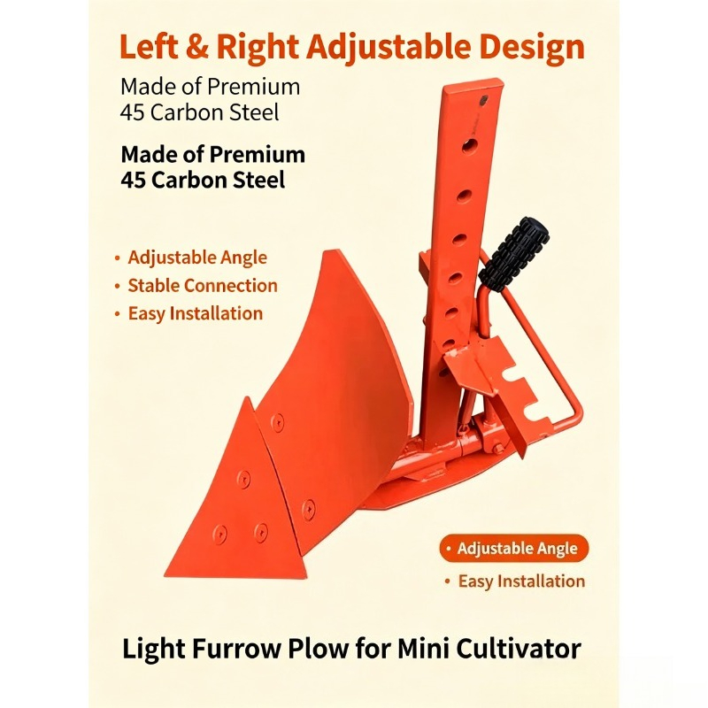 Agriculture Farming Hand Tools - Cabezal de arado ajustable, mini arado