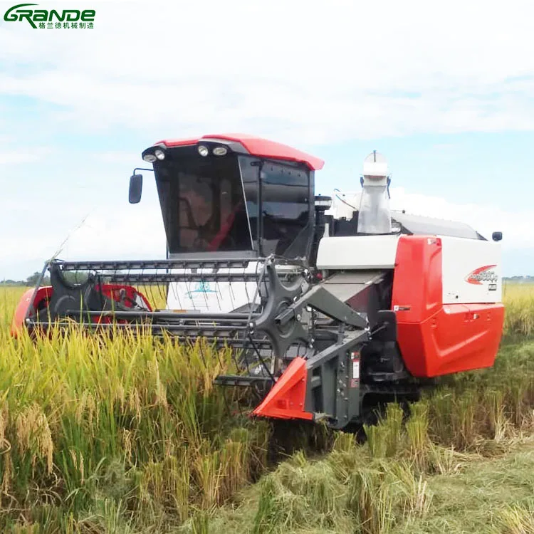 Combine Harvester Mini - Kubota PRO988Q Mini cosechadora de arroz