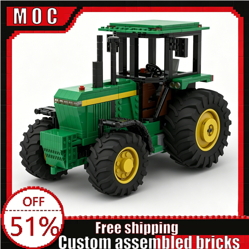 1048 Piezas de Bloques de Cons - Agriculture Farming Education reseña y precio