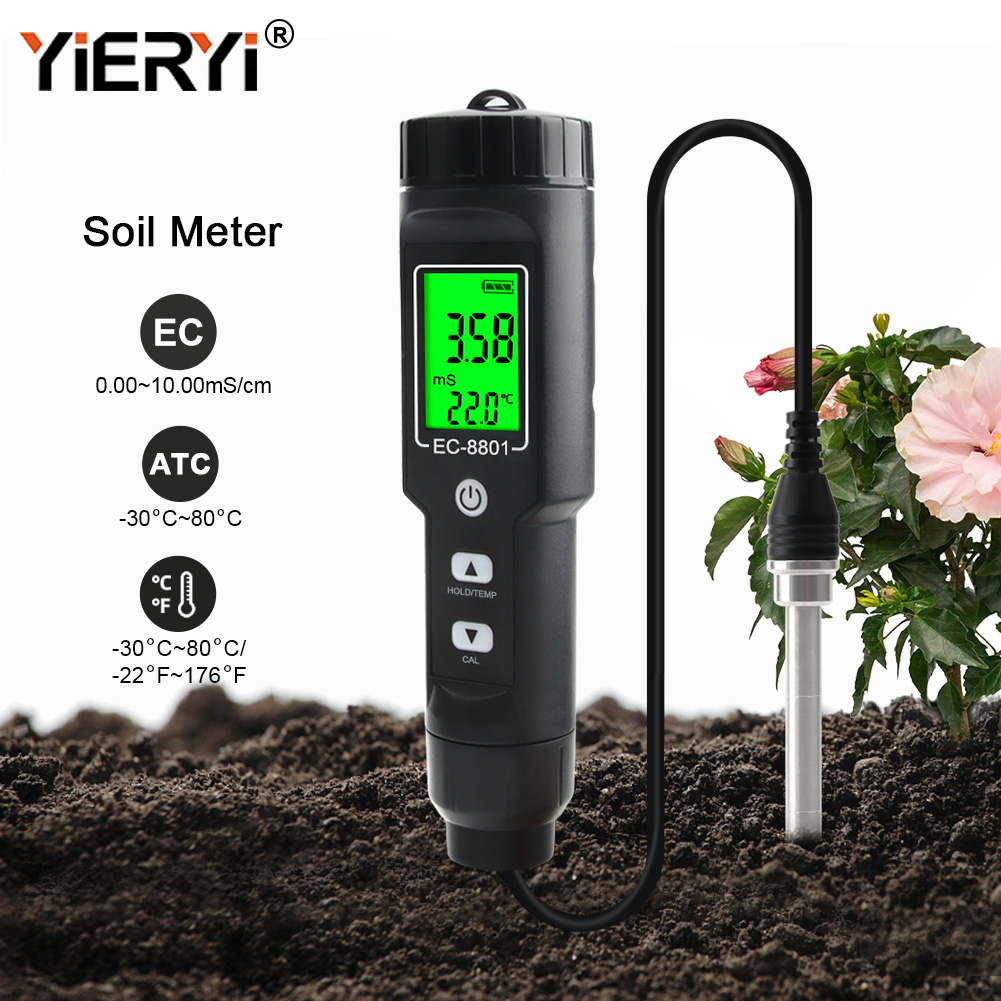 Yieryi EC/TEMP probador de sue - Agriculture Farming Hand Tools reseña y precio