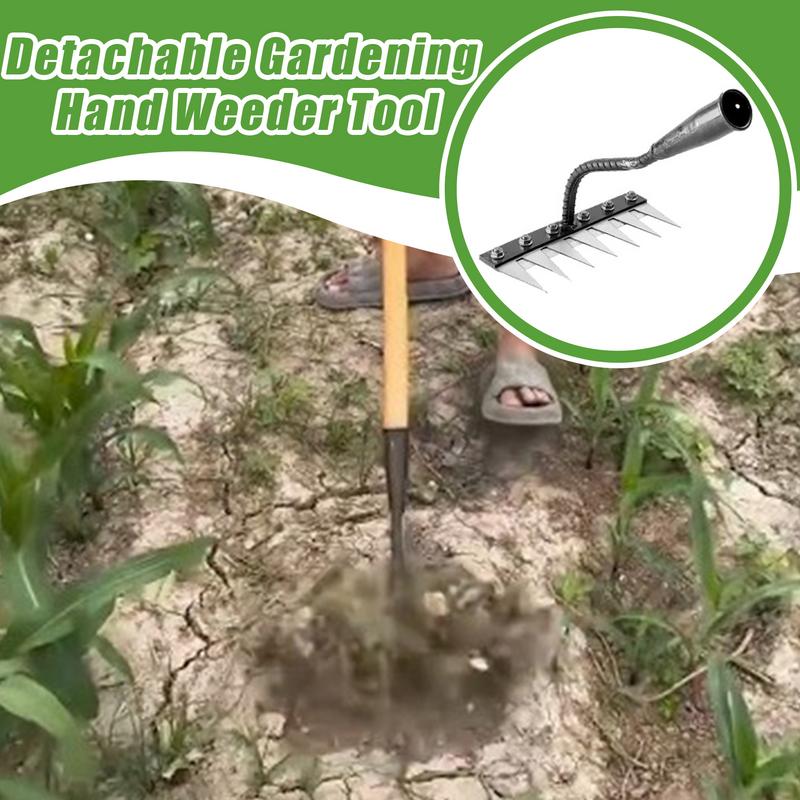 Rastrillo de mano de acero al  - Agriculture Farming Hand Tools reseña y precio