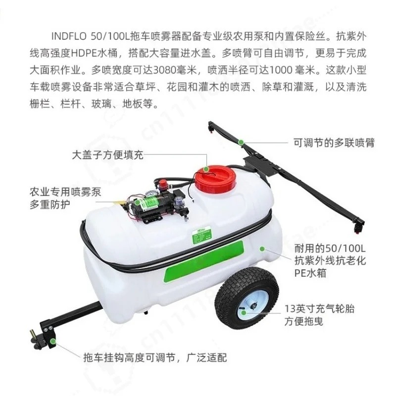Pulverizador de niebla para hu - Orchard Sprayer Tractor reseña y precio