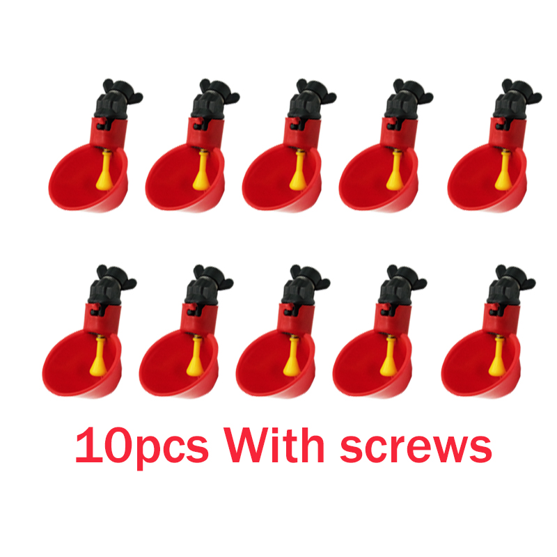 10 Uds. Tazas de agua colgante - Chicken Nipple Drinker reseña y precio