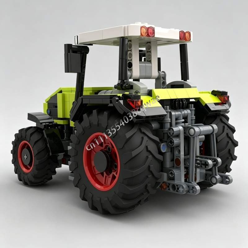 658 Piezas, Modelo de Tractor  - Agriculture Farming Education reseña y precio